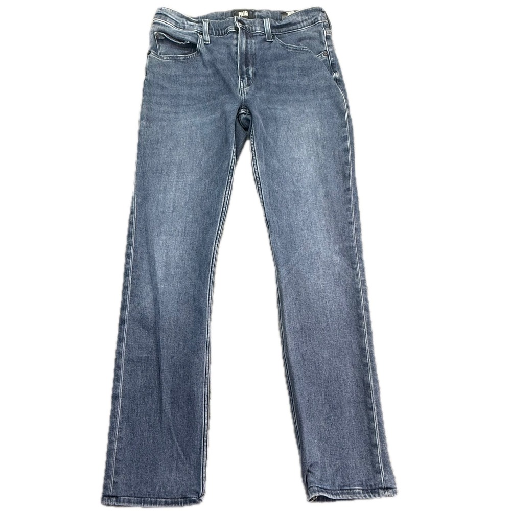 PAIGE Federal Jeans Men 31 Blue Jenkins Slim Straight Stretch Denim M655F72-8270